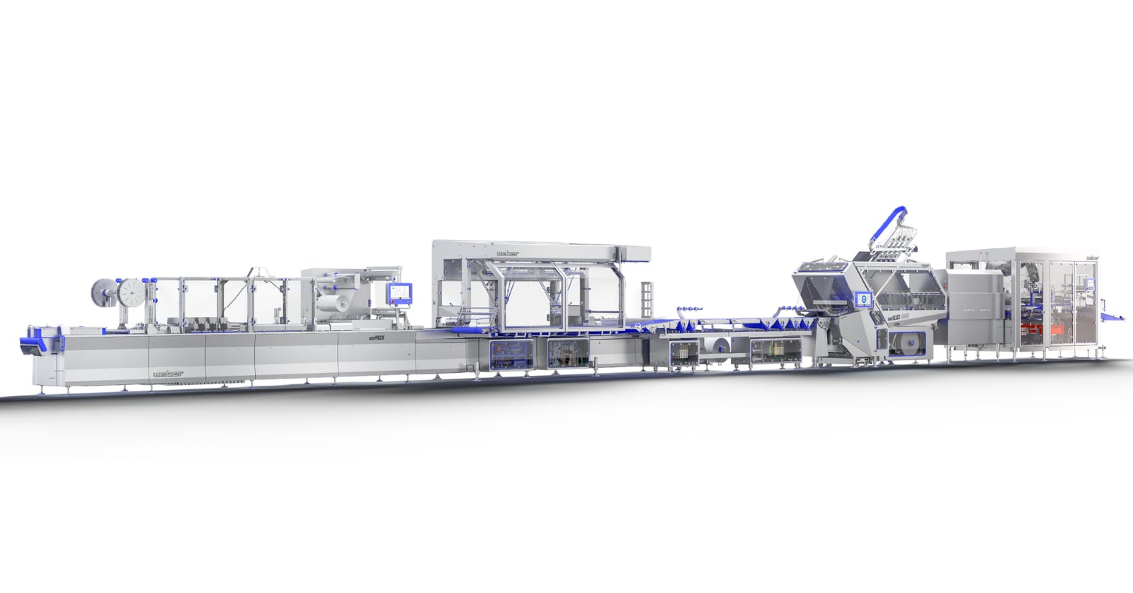 Industrial packaging line
